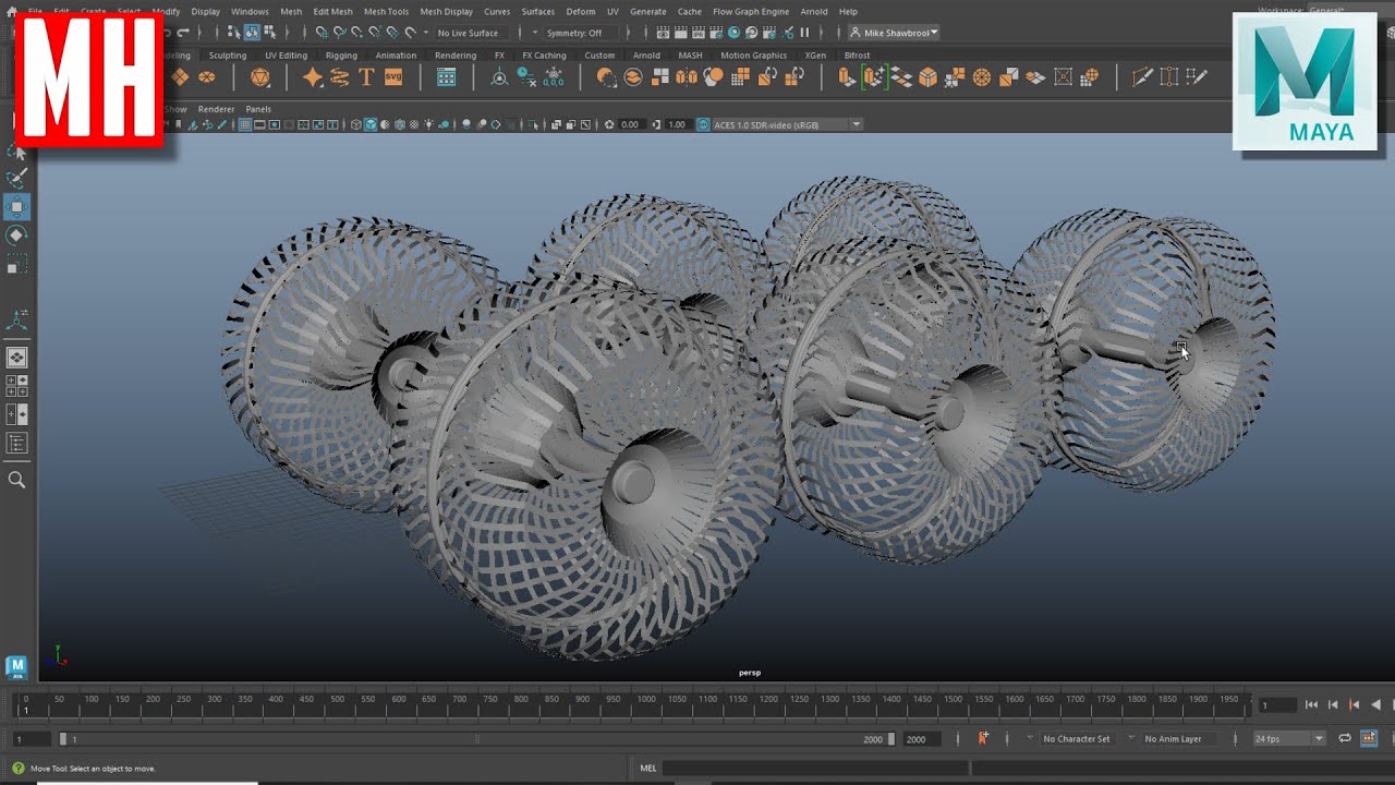 Давайте создадим 3D-модель шин для лунохода.