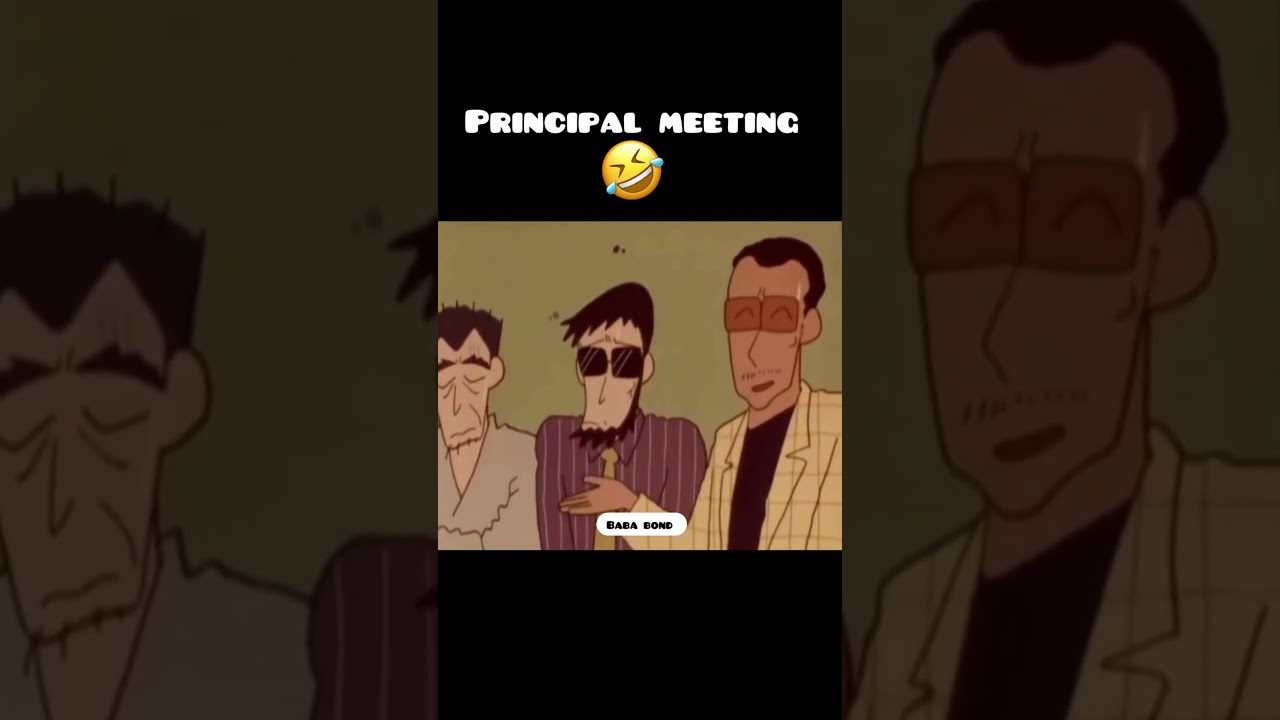 SHINCHAN GANG LEADER MEETING 🤣🤣#shinchan #shorts