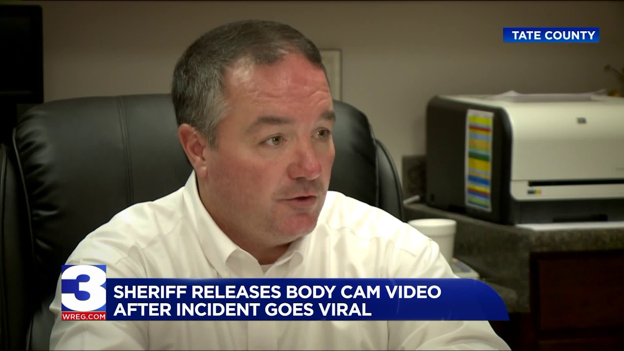 Tate County sheriff responds to video of deputies in home