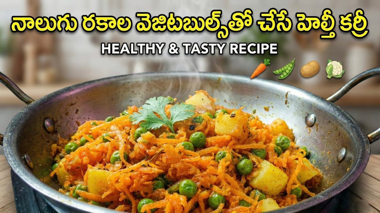 నాలుగు రకాల వెజిటబుల్స్‌తో చేసే హెల్తీ కర్రీ