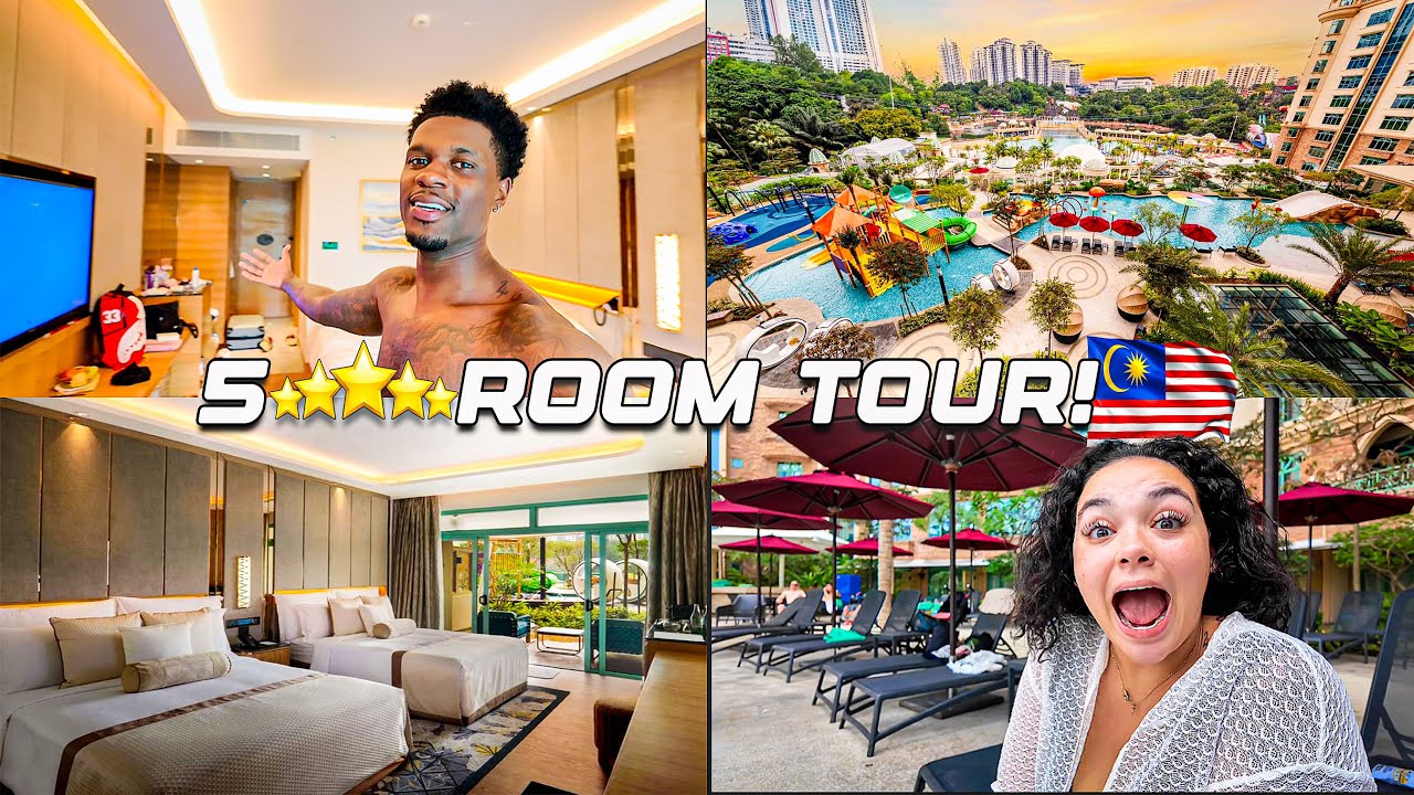 INSIDE Our Luxury Room at Sunway Resort Malaysia! 🇲🇾✨ Family&rsquo;s First Time in Malaysia