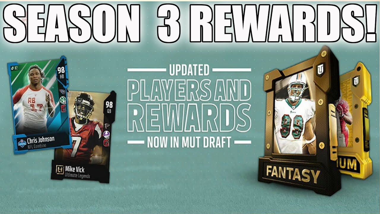 MUT DRAFT SEASON 3 REWARDS! UPDATED MUT DRAFTS! | MADDEN 18 ULTIMATE TEAM