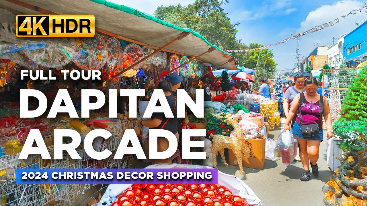 Christmas Shopping at DAPITAN ARCADE 2024 | Top Destination for Home Decor in Quezon City