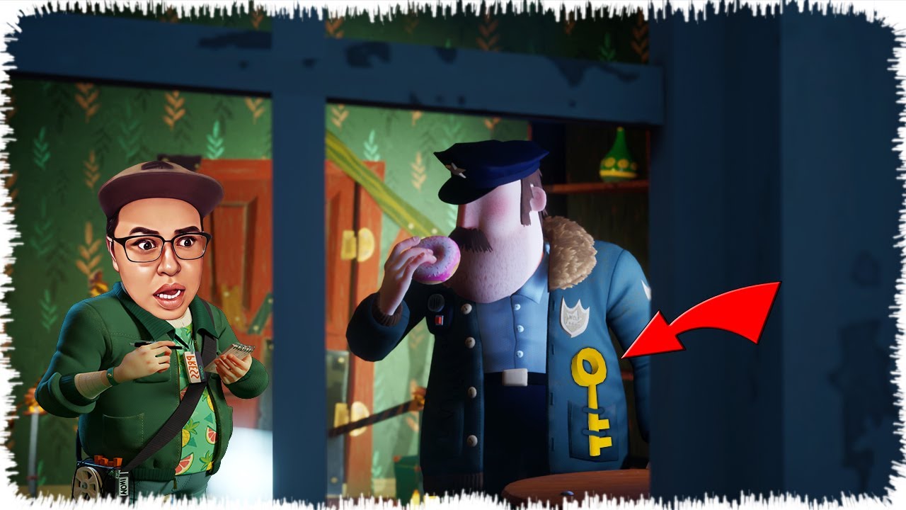 Полицей көршіні алдап Подвалдың есігін аштым | Сәлем көрші (2-бөлім)