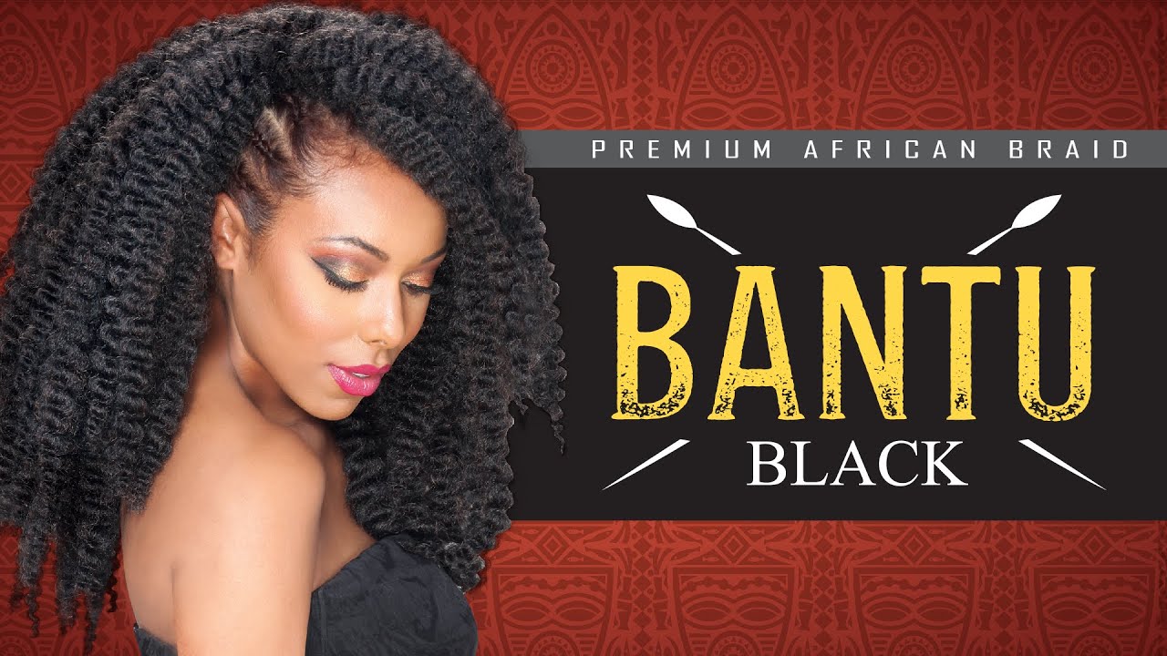 Zury BANTU BLACK crochet braid