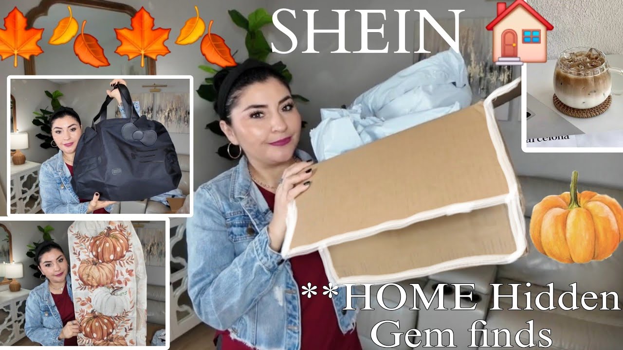 NUEVAS COSAS PARA MI CASA 🏠🍁🍂 *SHEIN * HOME Hidden Gem finds*