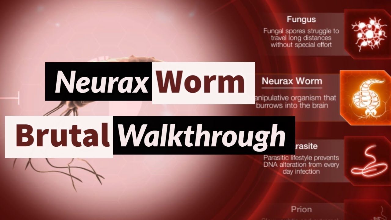 Neurax Worm Brutal Walkthrough - No Genes - Plague Inc Evolved
