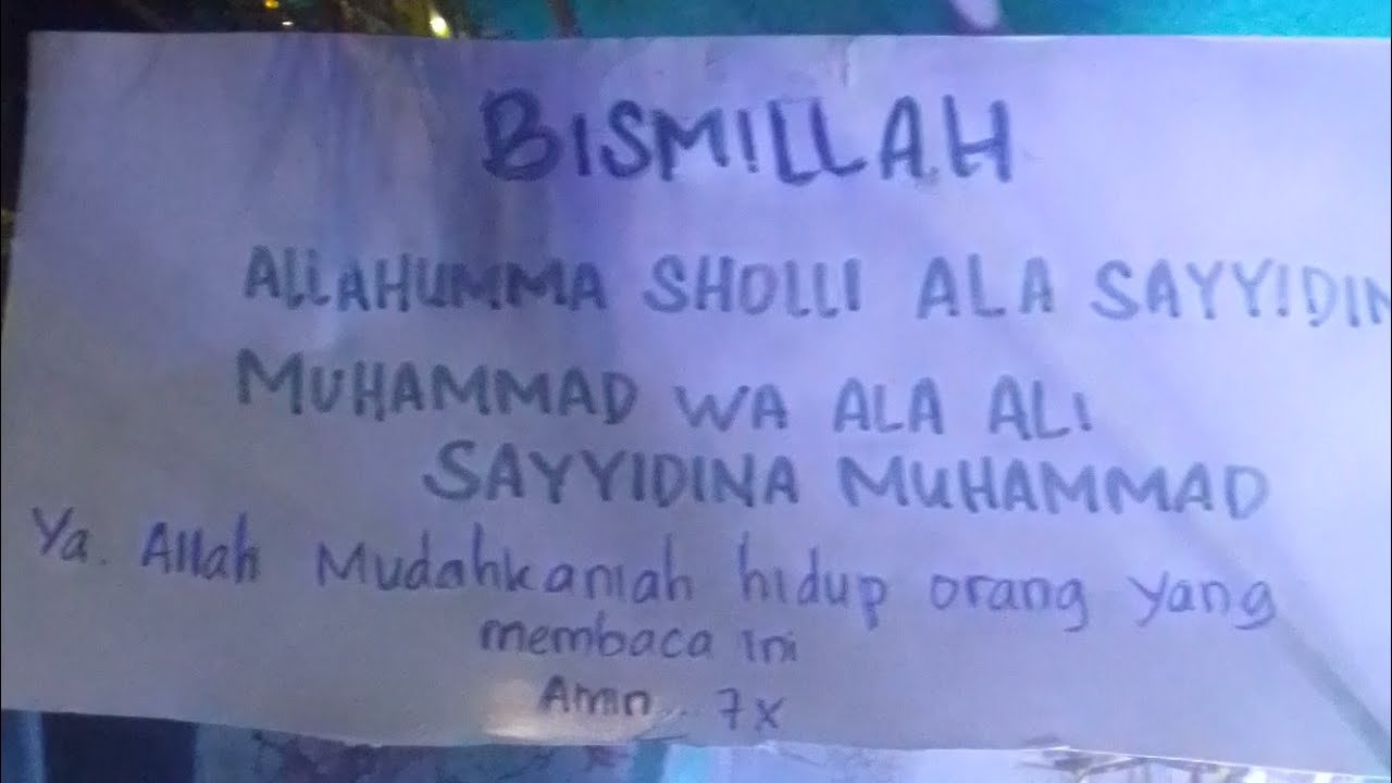 Mudahkan dan bahagiakan hidup orang yang membaca tulisan ini,,