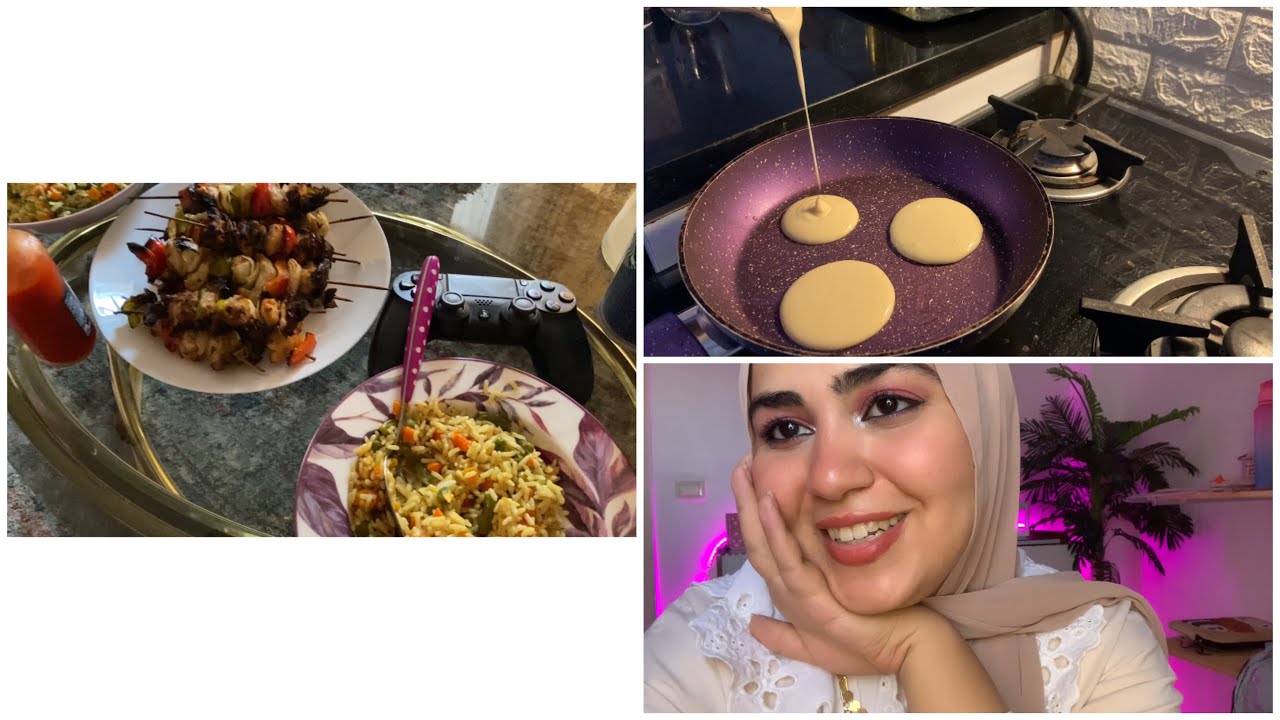 يوم مُنجز فحياتي🪴ملئ بالبركه| عملت بان كيك خطيره🥞💕