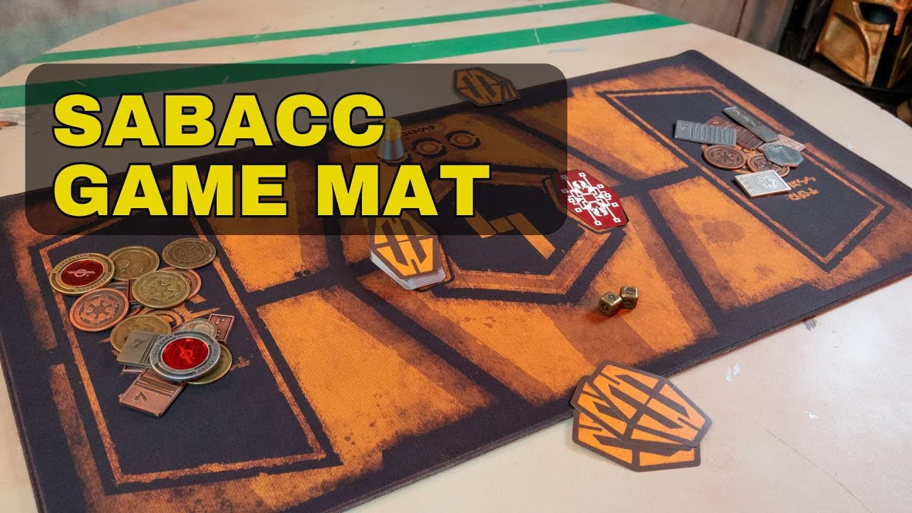 Unleash Your Inner Gambler with Our New Sabacc Game Mat