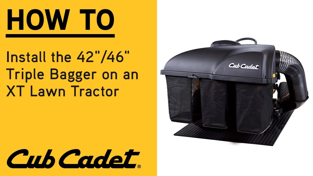 42&rdquo;/46&rdquo; Triple Bagger Assembly | XT Enduro Series | Cub Cadet