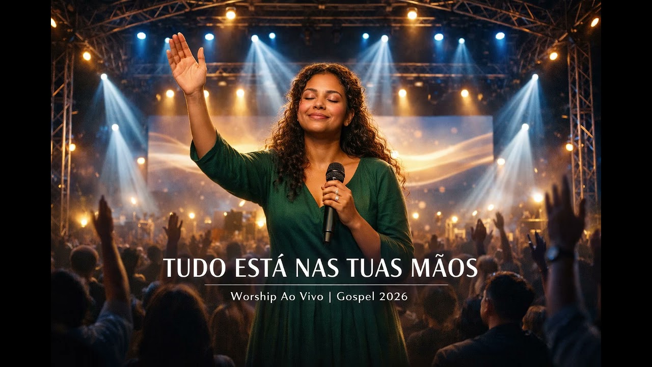 Tudo Está Nas Tuas Mãos | Louvor de Confiança e Descanso | Worship Gospel Ao Vivo