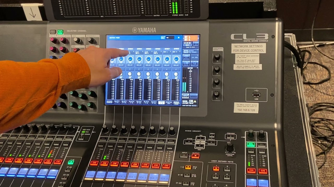 Yamaha CL3 Mixing 19   Alternative Output Patching