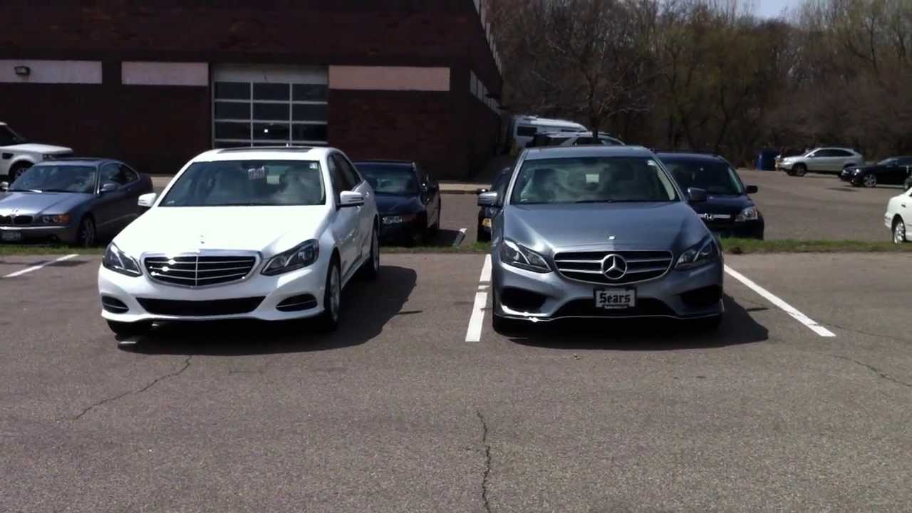 2014 Mercedes Benz E350 Sport and Luxury Model Comparison
