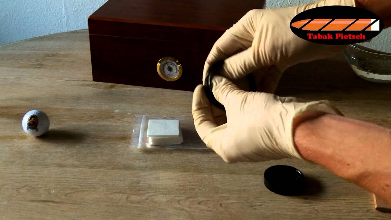 Humidor einrichten - How to set up a Humidor?
