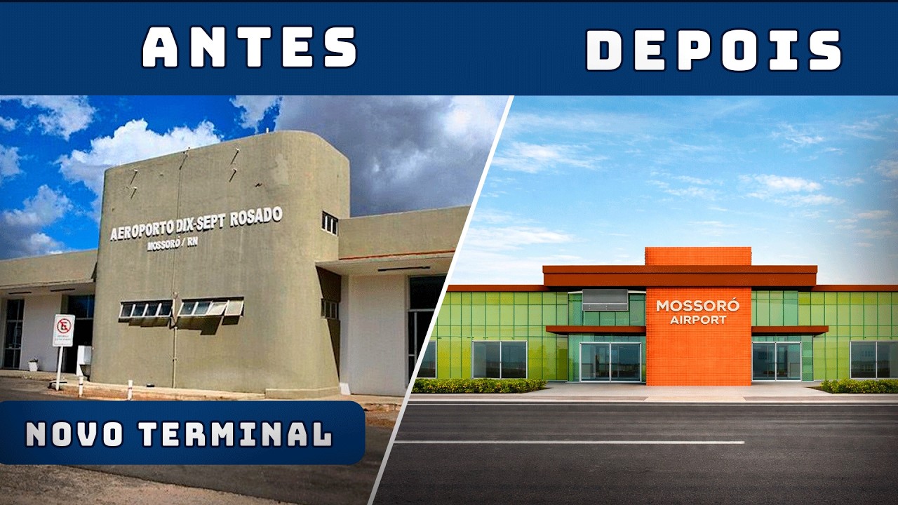Veja como vai ficar o NOVO aeroporto de Mossoró