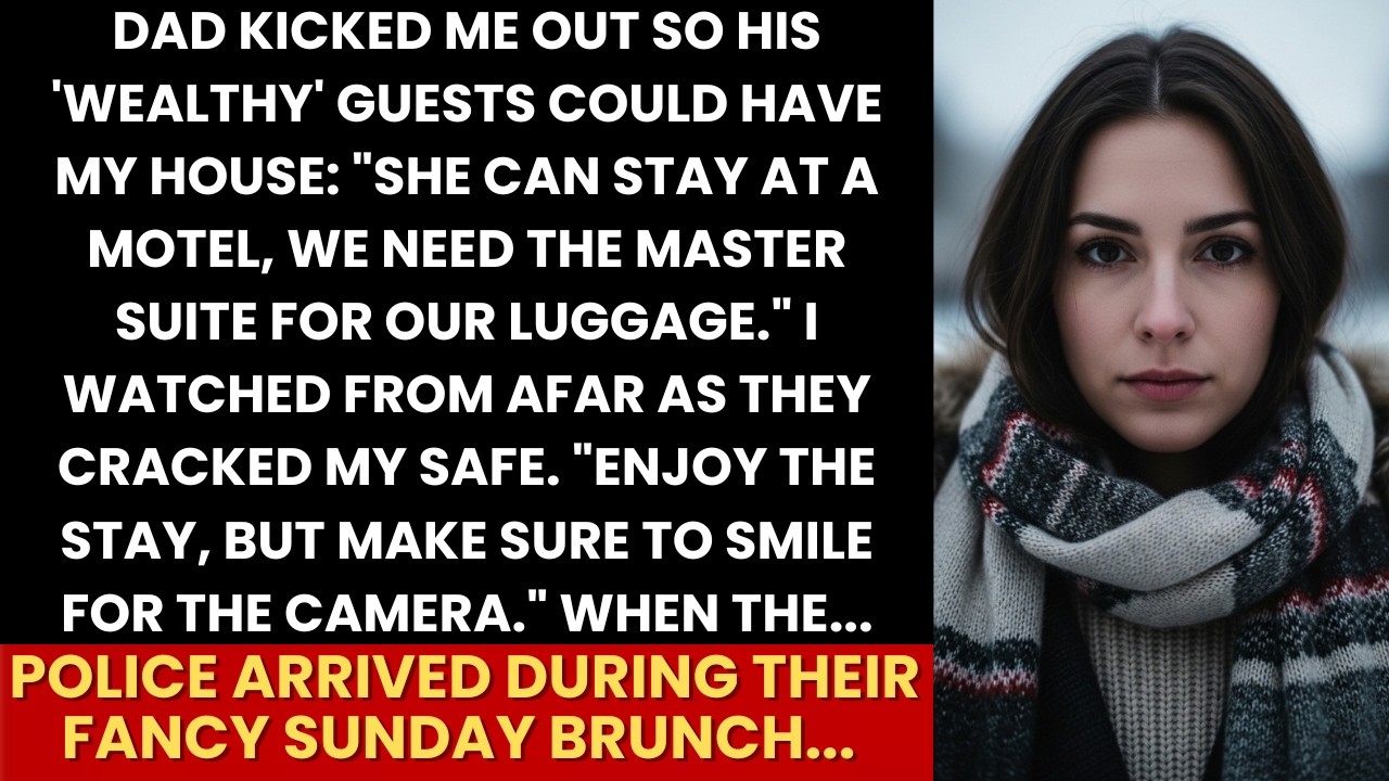 Dad Gave My House To “Wealthy” Guests — “Smile For The Camera” I Said As Police Crashed Brunch