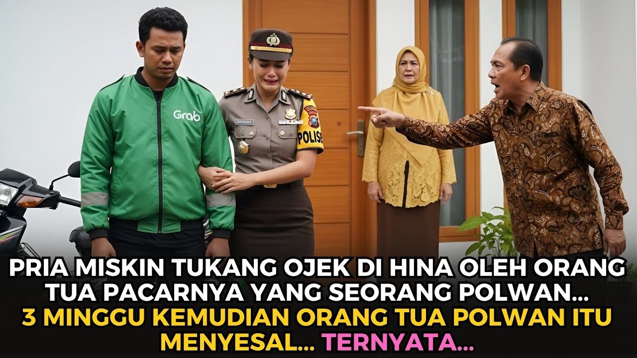 Dihina Karena Hanya Tukang Ojol, Tapi 3 Minggu Kemudian Calon Mertuanya Tertunduk Menyesal!