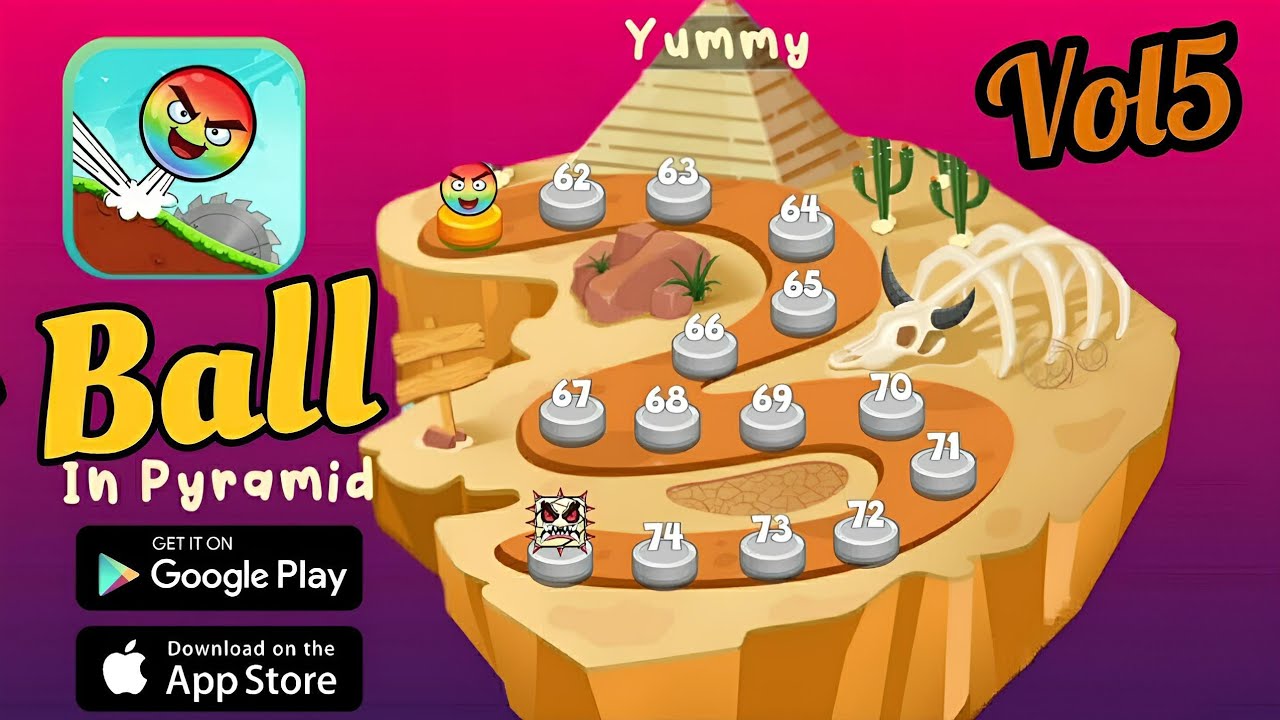 COLOR BALL? 15 NEW Pyramid levels!