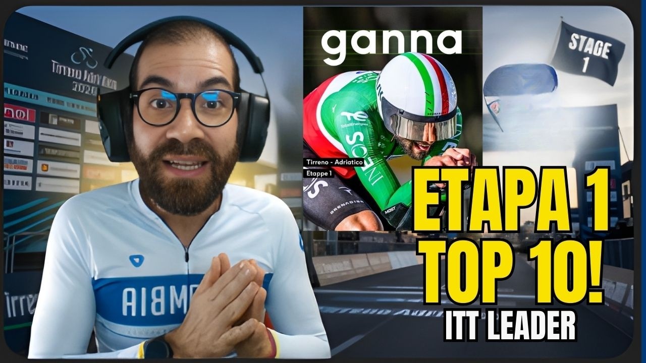 🔴TOP 10 ETAPA 1 TIRRENO ADRIATICO 2026 CRONO GREGARIOS DEL CICLISMO