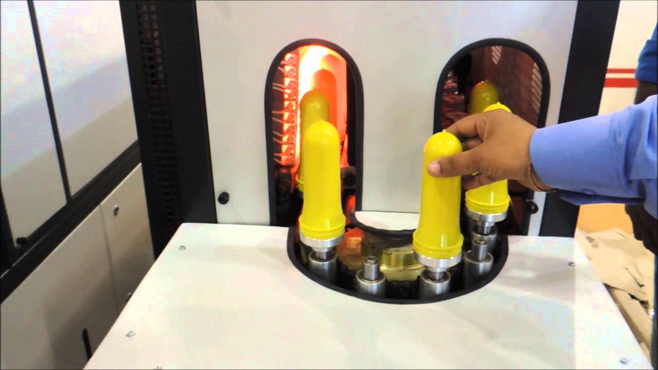 Semi Automatic PP Stretch Blow Moulding Machine