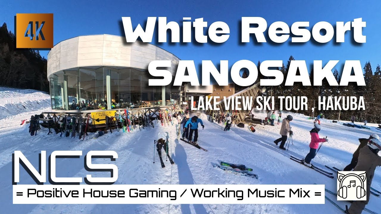 🕺 Positive House Mix : Sunset Skiing & Lake Views | Hakuba Sanosaka ❄️