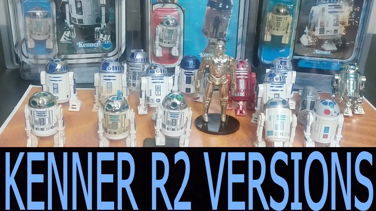 RETRO-WED: ALL VINTAGE KENNER R2-D2 FIGURES AND THE BEST MODERN HASBRO FOR 3.75
