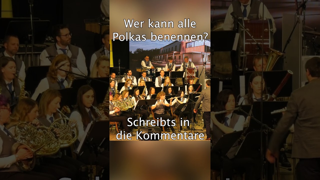 Wer kann alle Polkas benennen?  #music #nurgemeinsam #wkferndorf #knauf #blasmusik