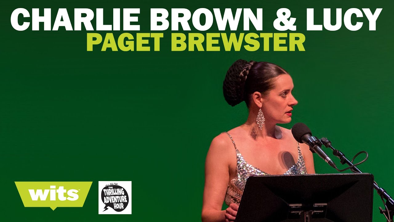 Paget Brewster - 'Charlie Brown And Lucy' - Wits