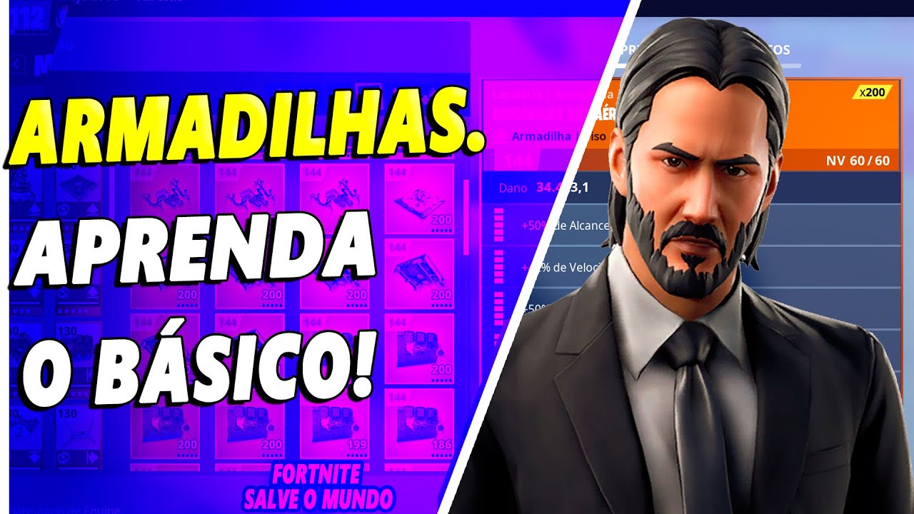 Guia das Traps. Como Funciona as Armadilhas (TRAPS) No Fortnite Salve o Mundo..