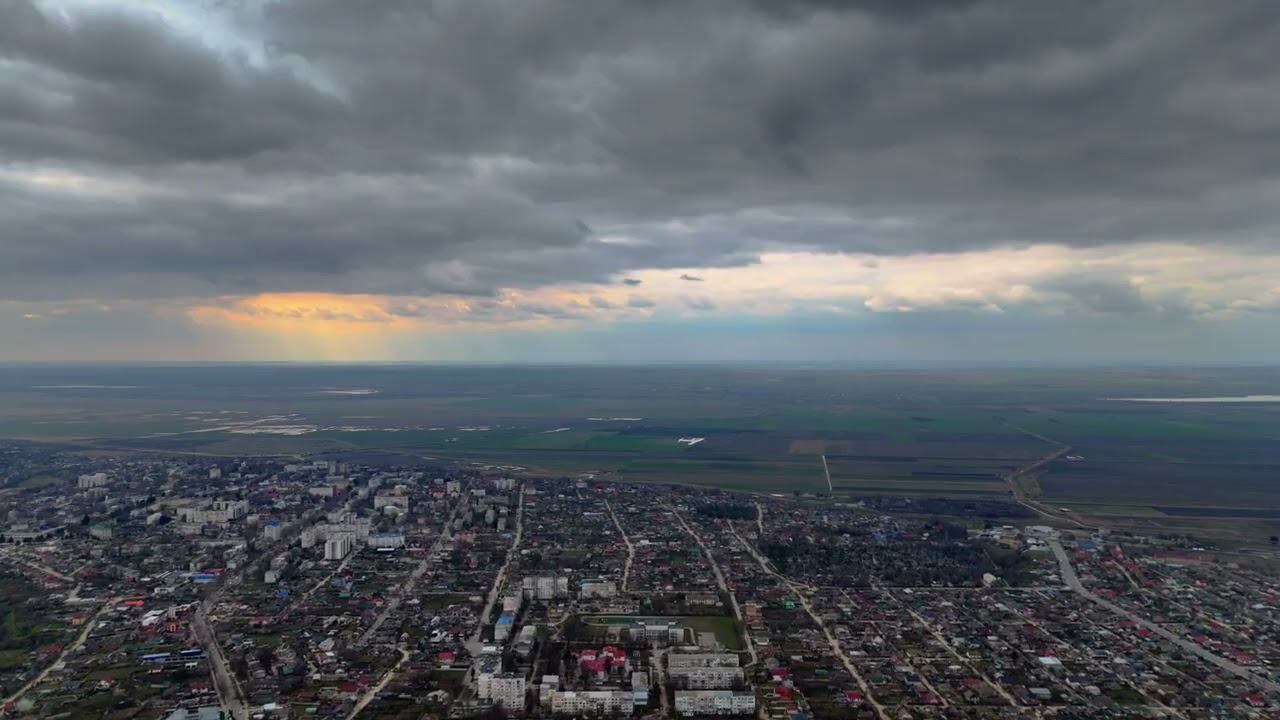 Cahul, Moldova 🇲🇩| Cadre aeriene cinematice &icirc;ntr-o zi &icirc;nnorată