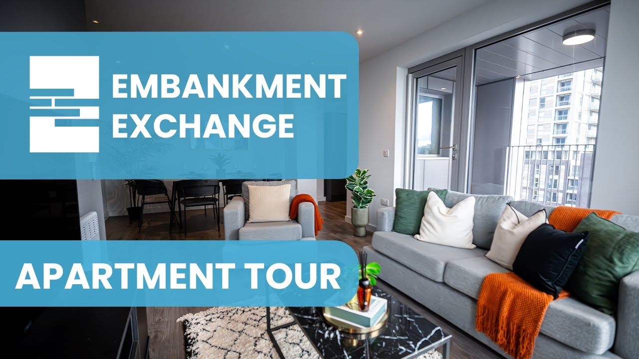 Check out the City Views from this Three Bed at Embankment Exchange | Apartment Tour | RWinvest
