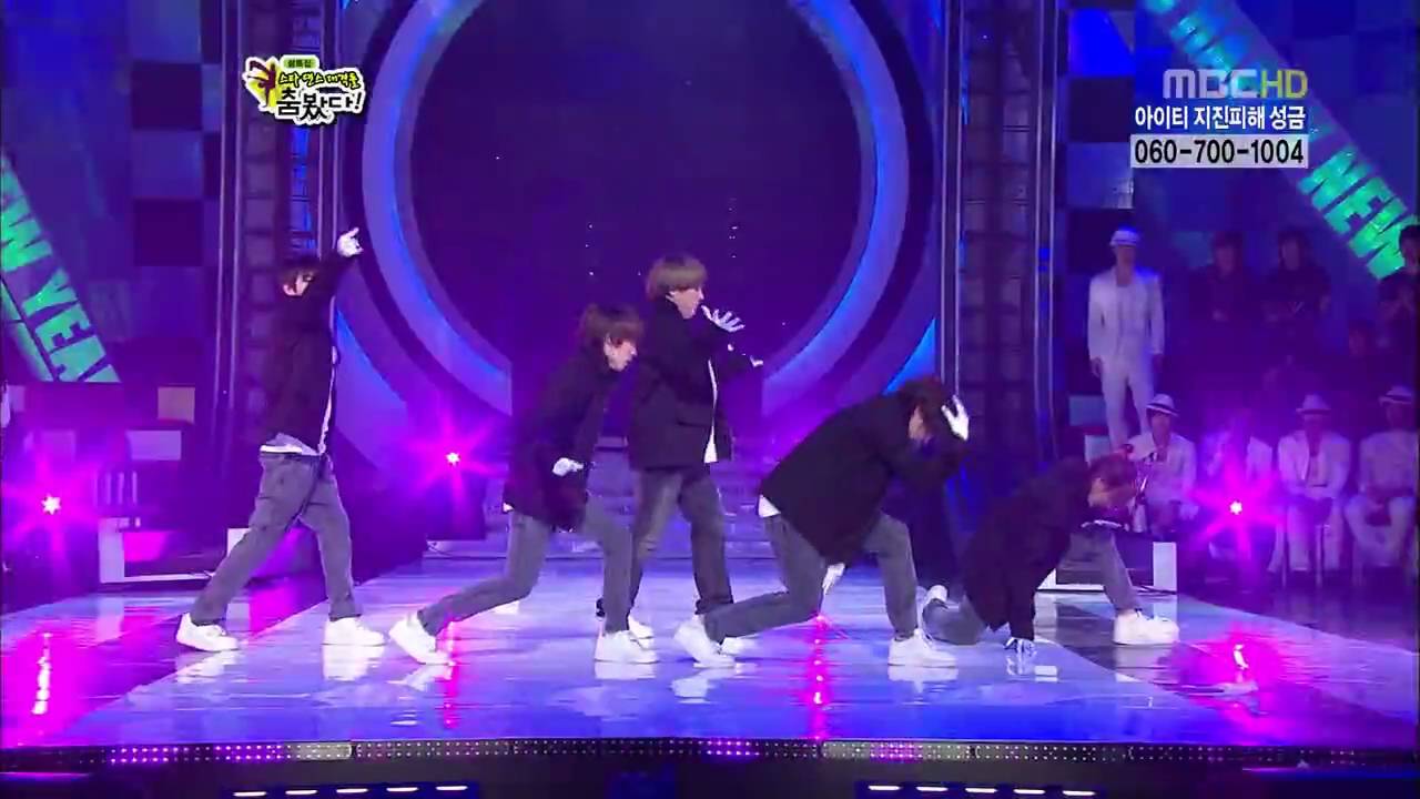 100214 MBC Star Dance Battle HD - Super Junior dance remix.avi