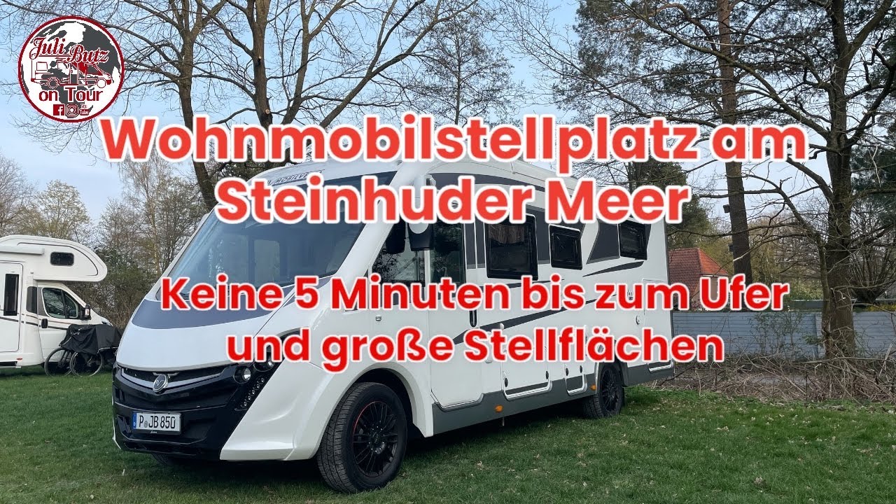 WoMo-Stellplatz am Steinhuder Meer(Mardorf),mit Strom und Ver+ Entsorgung, #stellplatz #wohnmobil