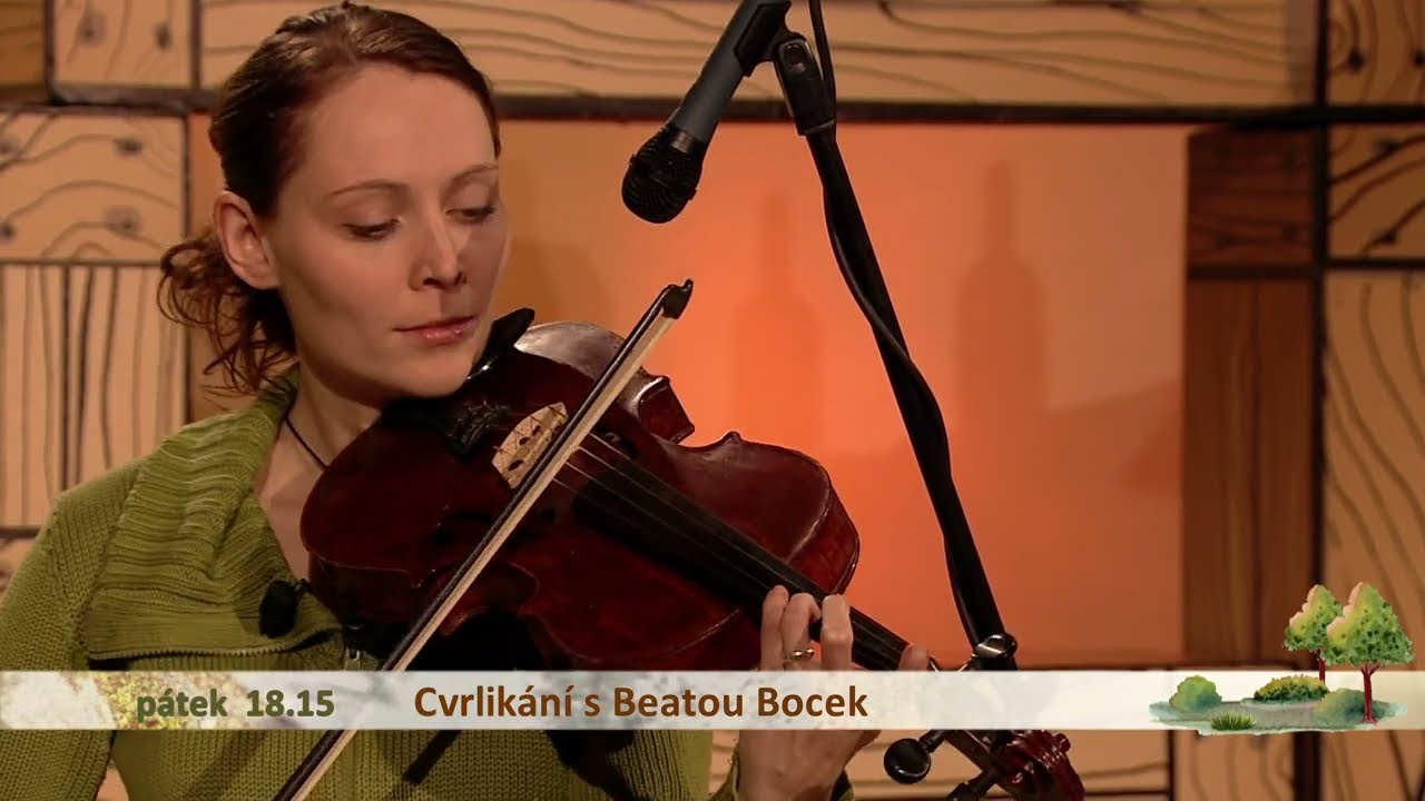 Beata Bocek v pořadu Cvrlikání na @tv_noe