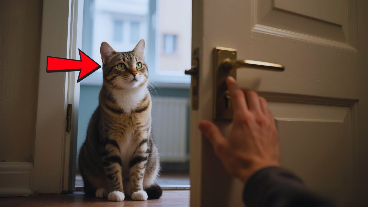 She Was Ready To End It All    A Cat Blocked Her Door For 9 Months  What He Was Doing Saved Her
