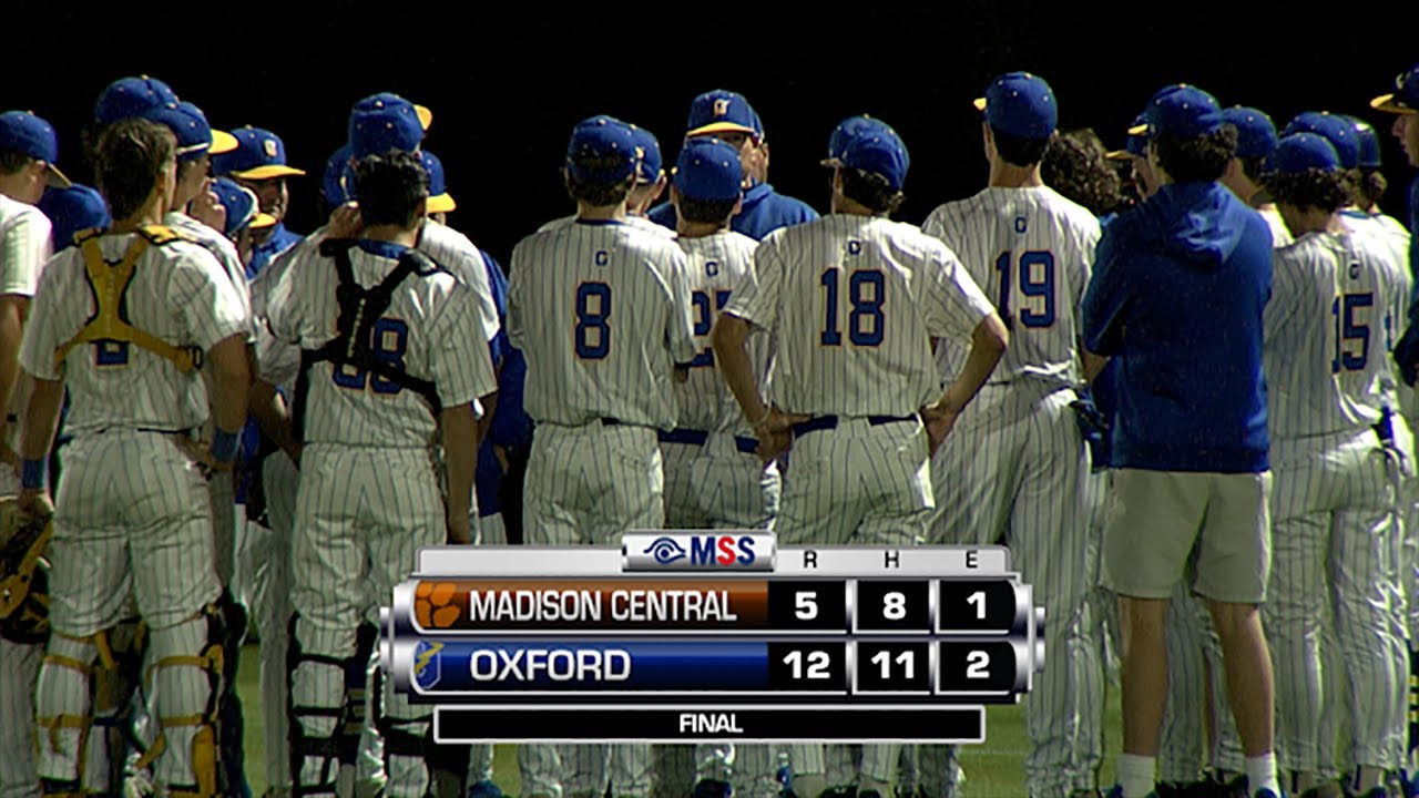 Madison Central at Oxford Game 1 6A Baseball Playoffs Game Highlights