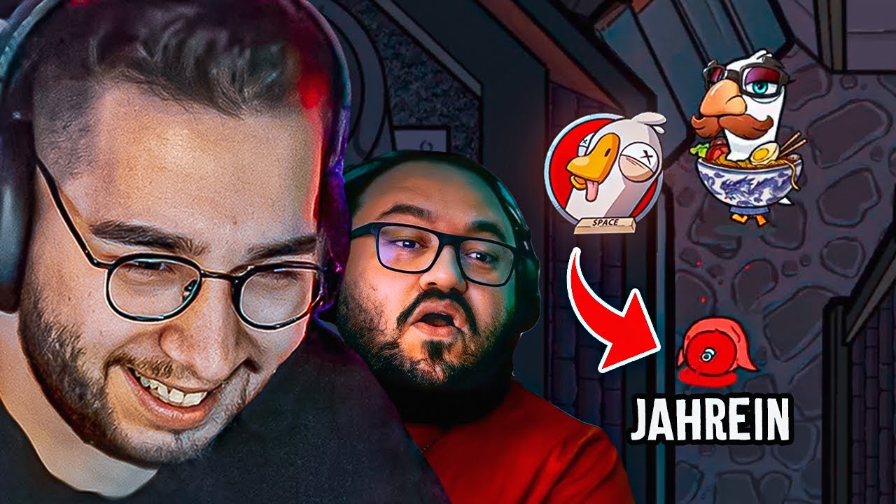 JAHREIN'E TUZAK KURDUM !🔪 | EKİP İLE GOOSE GOOSE DUCK @jahreinboss