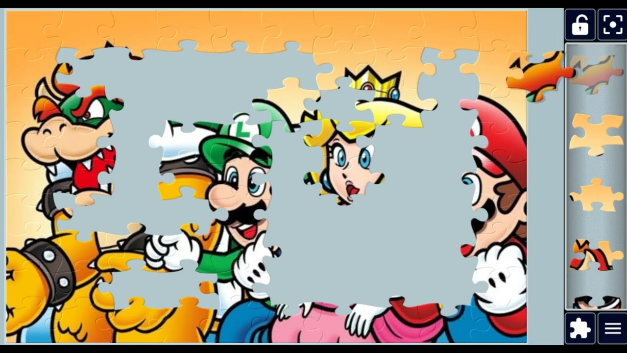 Super Mario Crew #Mario #Luigi #Peach #Bowser #Nintendo 🚀🎮@puzzlemaster1034 