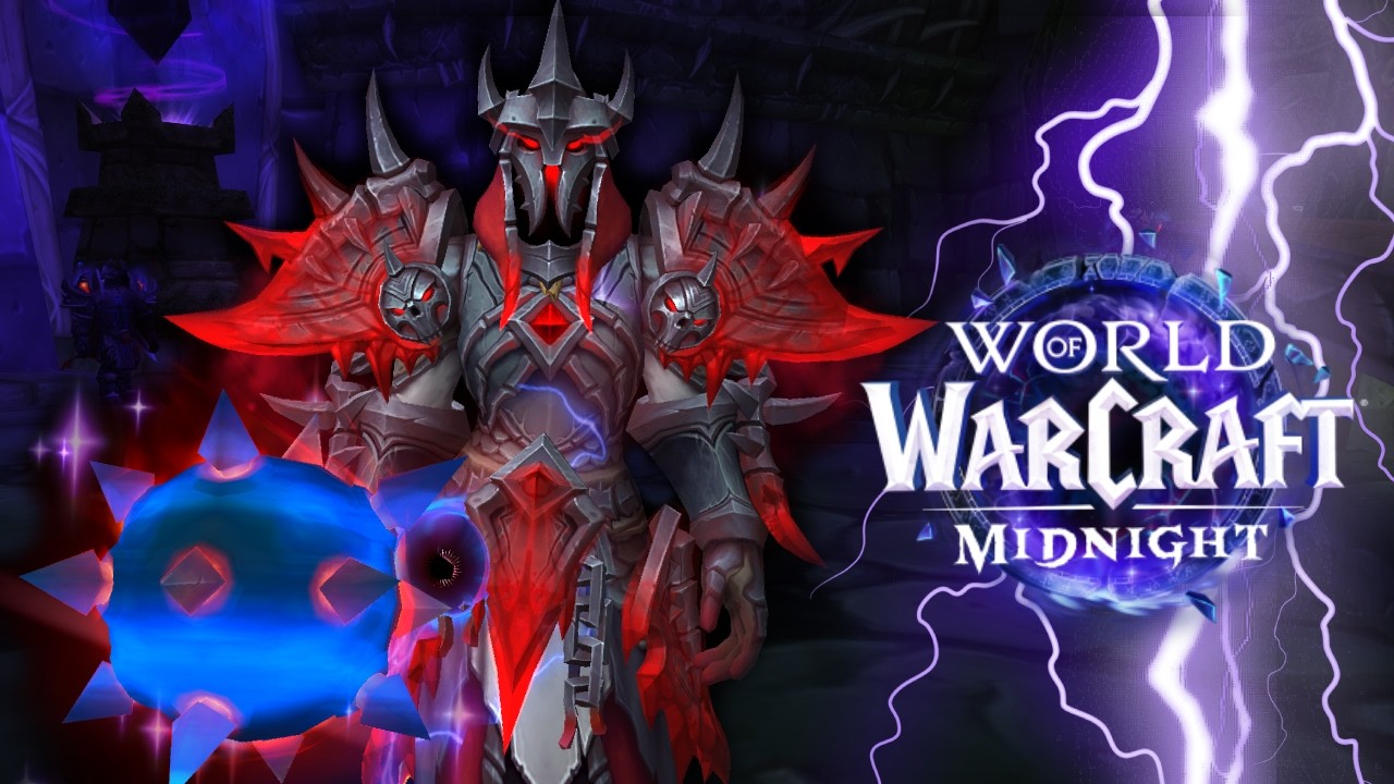 Я попробовал усиленного Рыцаря Смерти Нечестивости в полночь!!!