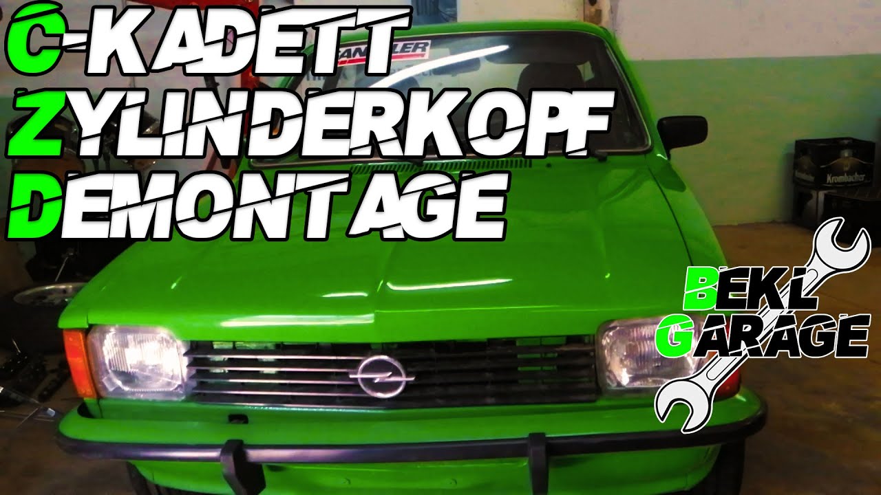 Zylinderkopf Demontage beim C-Kadett | OPEL C-Kadett