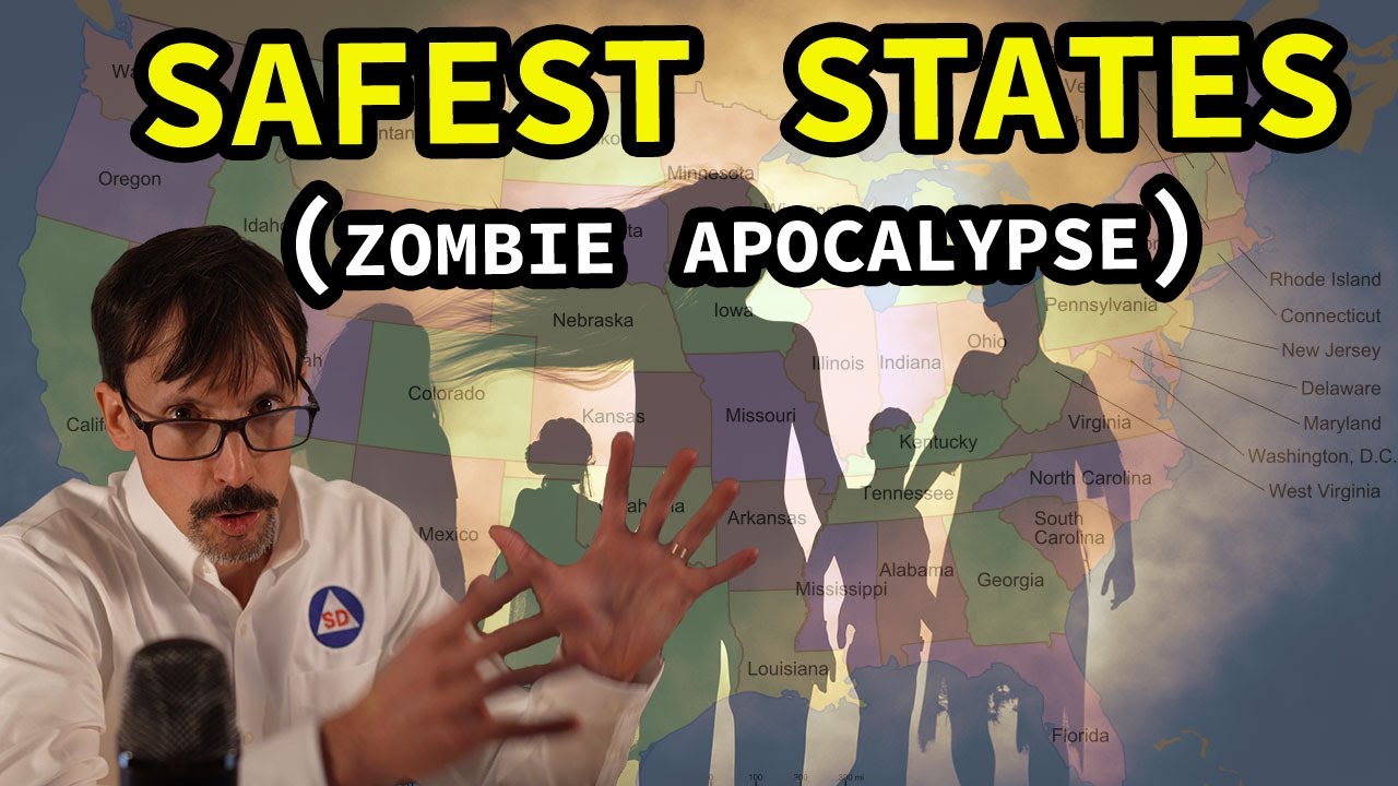 10 Safest States in a Zombie Apocalypse (and worst)