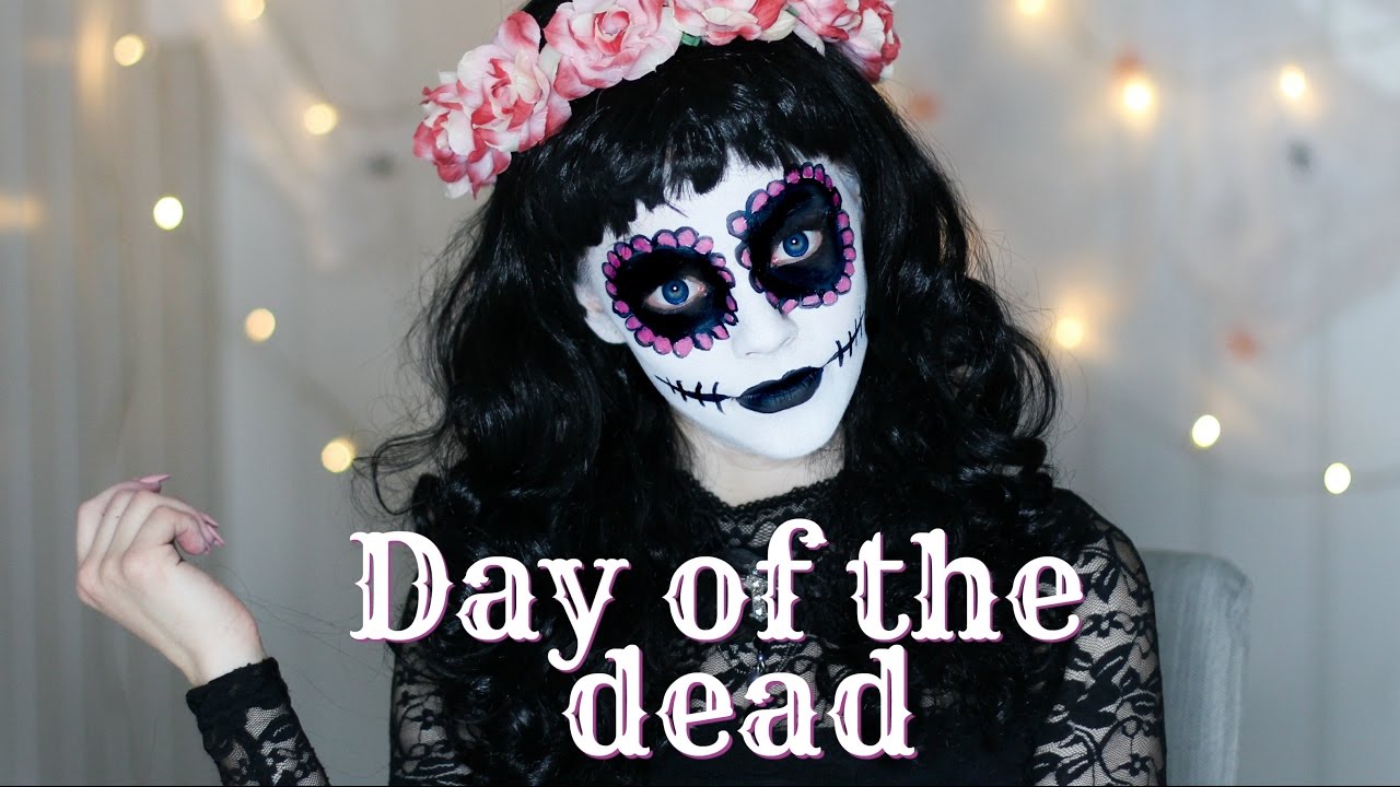 Day of the dead Halloween makeup tutorial