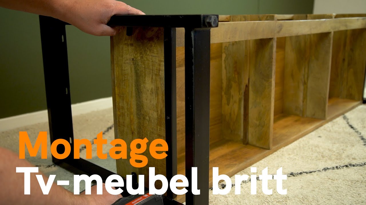 HUUS.nl || Tv-meubel Britt || How To - Montage