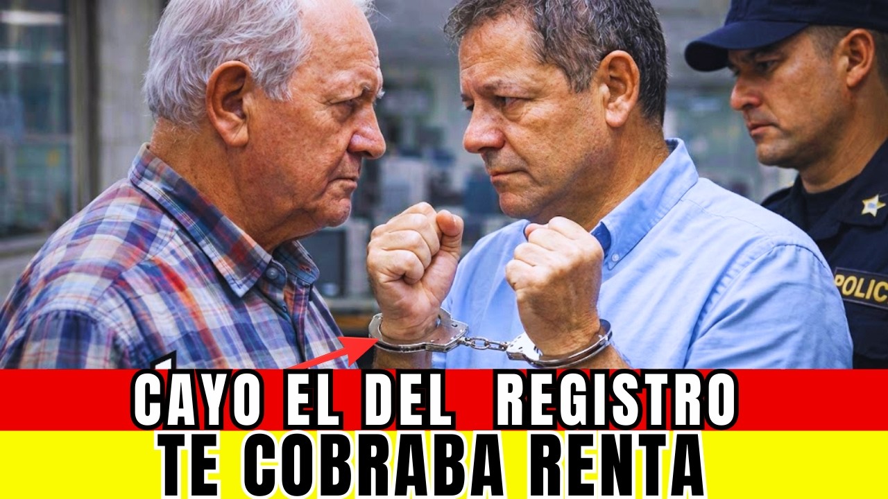 TRABAJADOR DEL REGISTRO QUE COBRABA RENTA A COMERCIANTES