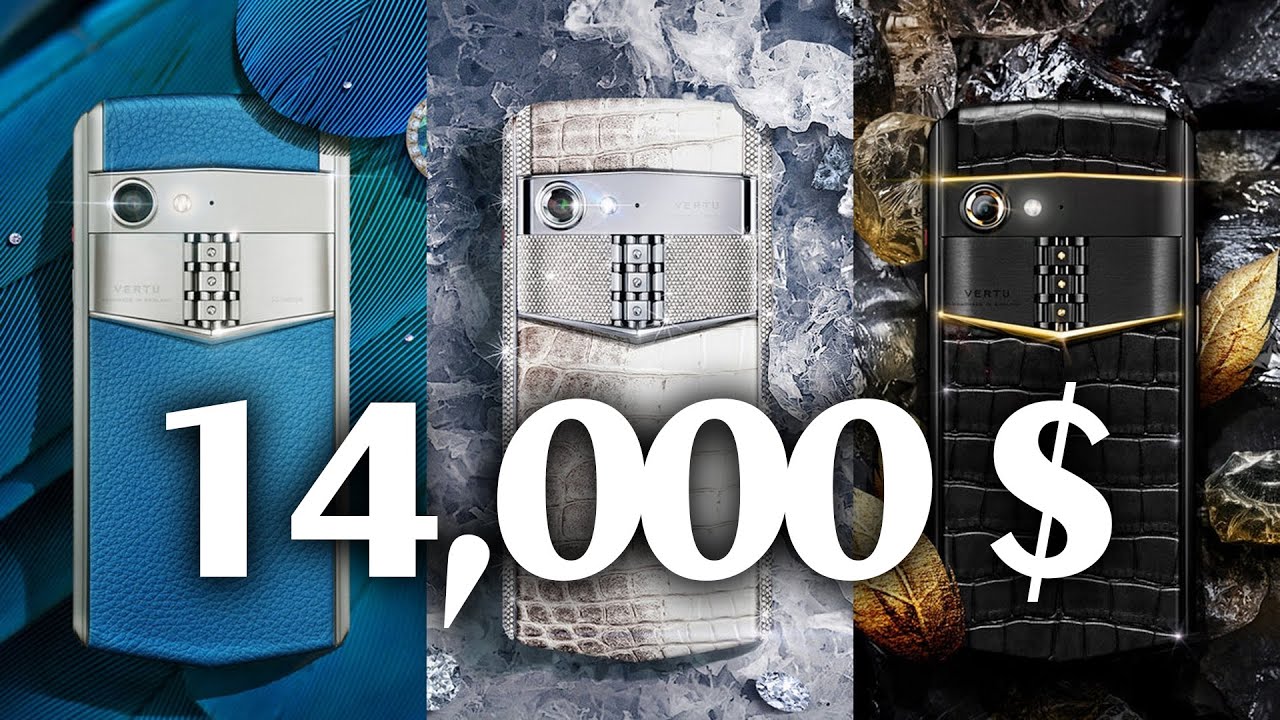 Tilla korpusli smartfon narxi 14,000$ turadi | Vertu Aster P