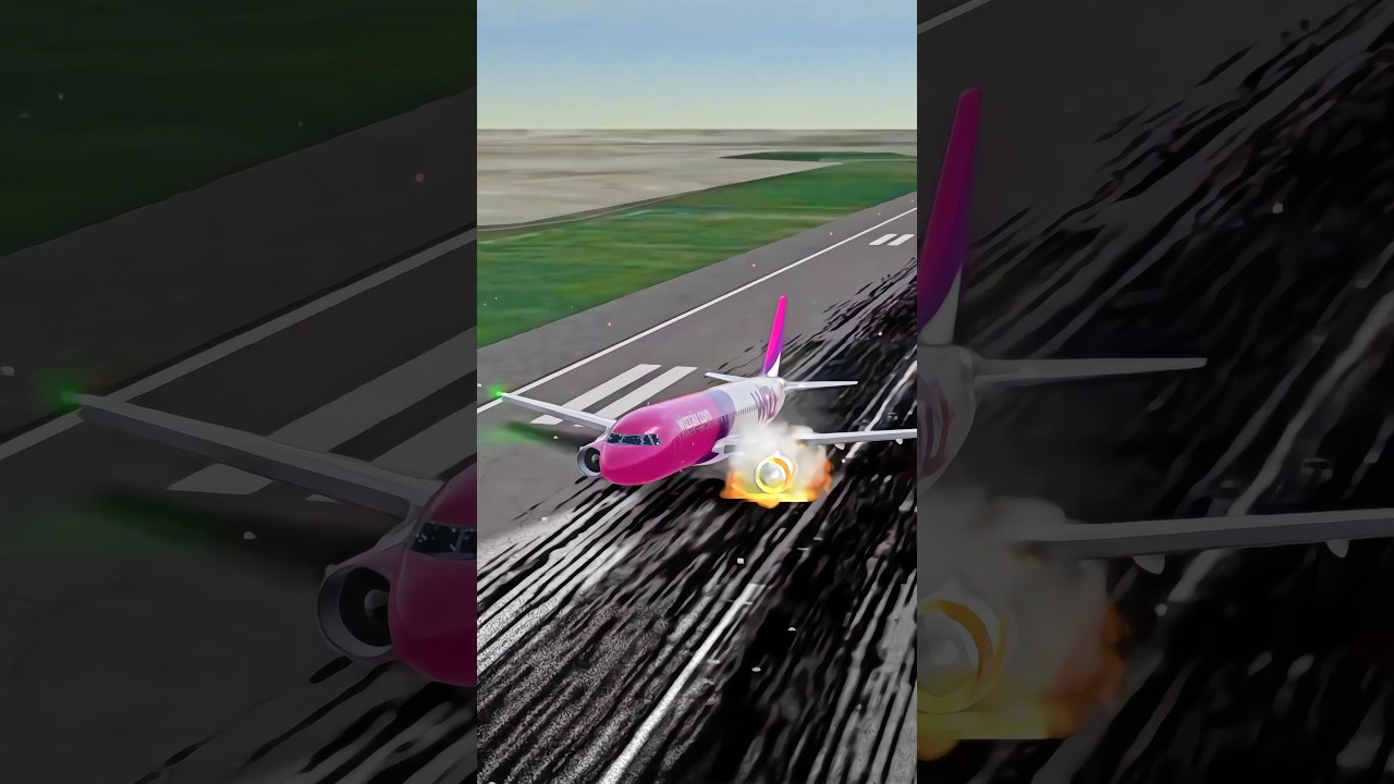 Wizz Air A320 Belly Landing 