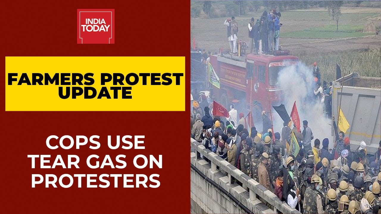 Farmers Protest: Police Use Tear Gas As Protesters Reach Delhi-Haryana Border| Milan Sharma's Report