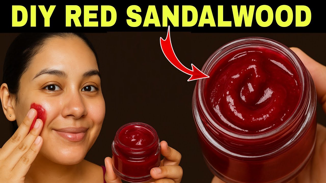 Remove Pigmentation,Darkspots, Blemishes With Red sandalwood At Home