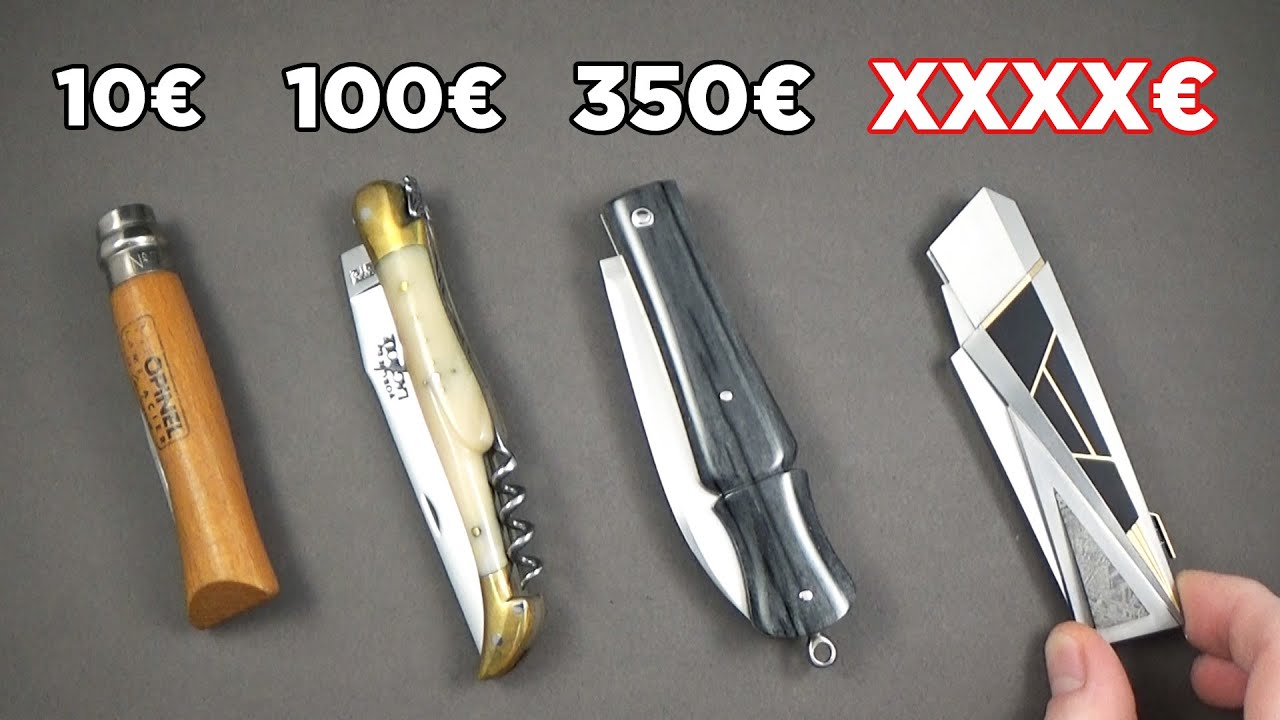 L'&eacute;volution de ma collection de couteaux